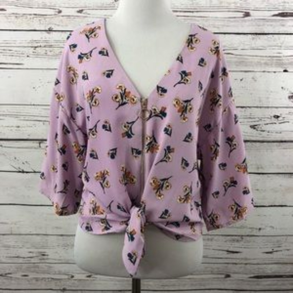 Code x Mode Zipper Blouse